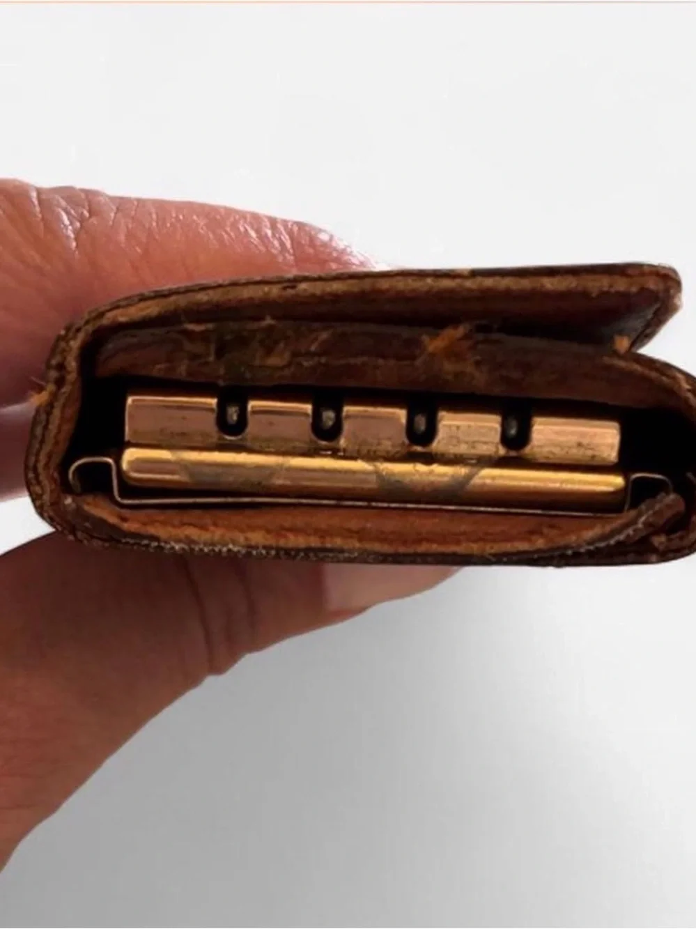 Vintage Louis Vuitton Monogram Coated Canvas Key Case - 1999